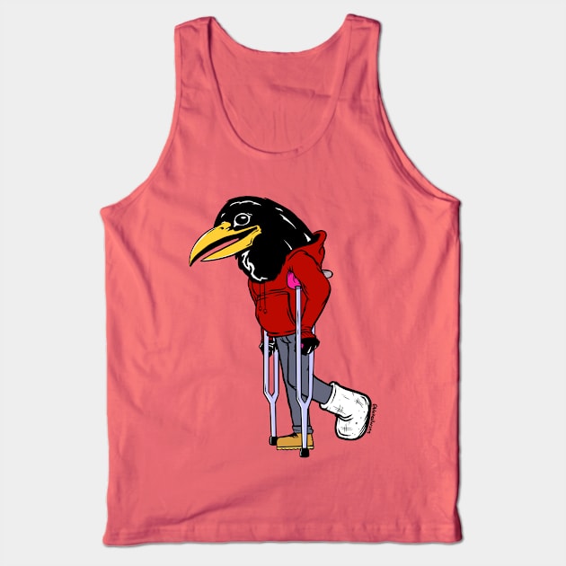 BROKEN CROW Tank Top by blakedlarson